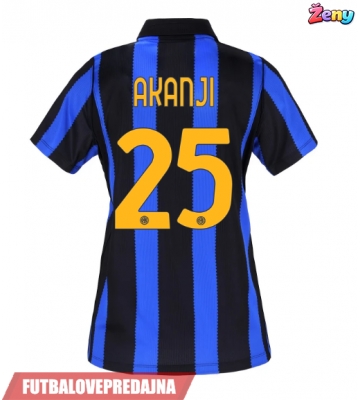 Lacne Ženy Futbalové dres Inter Milan Manuel Akanji #25 2026-27 Krátky Rukáv - Domáci